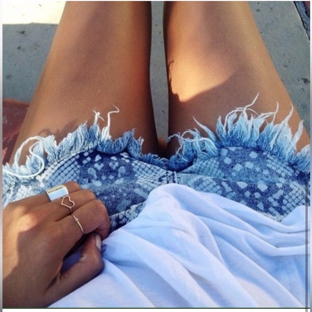 one teaspoon jean shorts